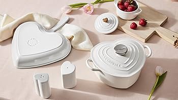 Amazon.com: Le Creuset Stoneware Mini Round Cocotte, 8oz., White